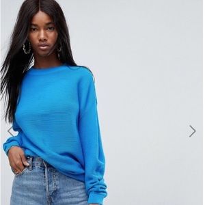 ASOS Oversized Blue Sweater